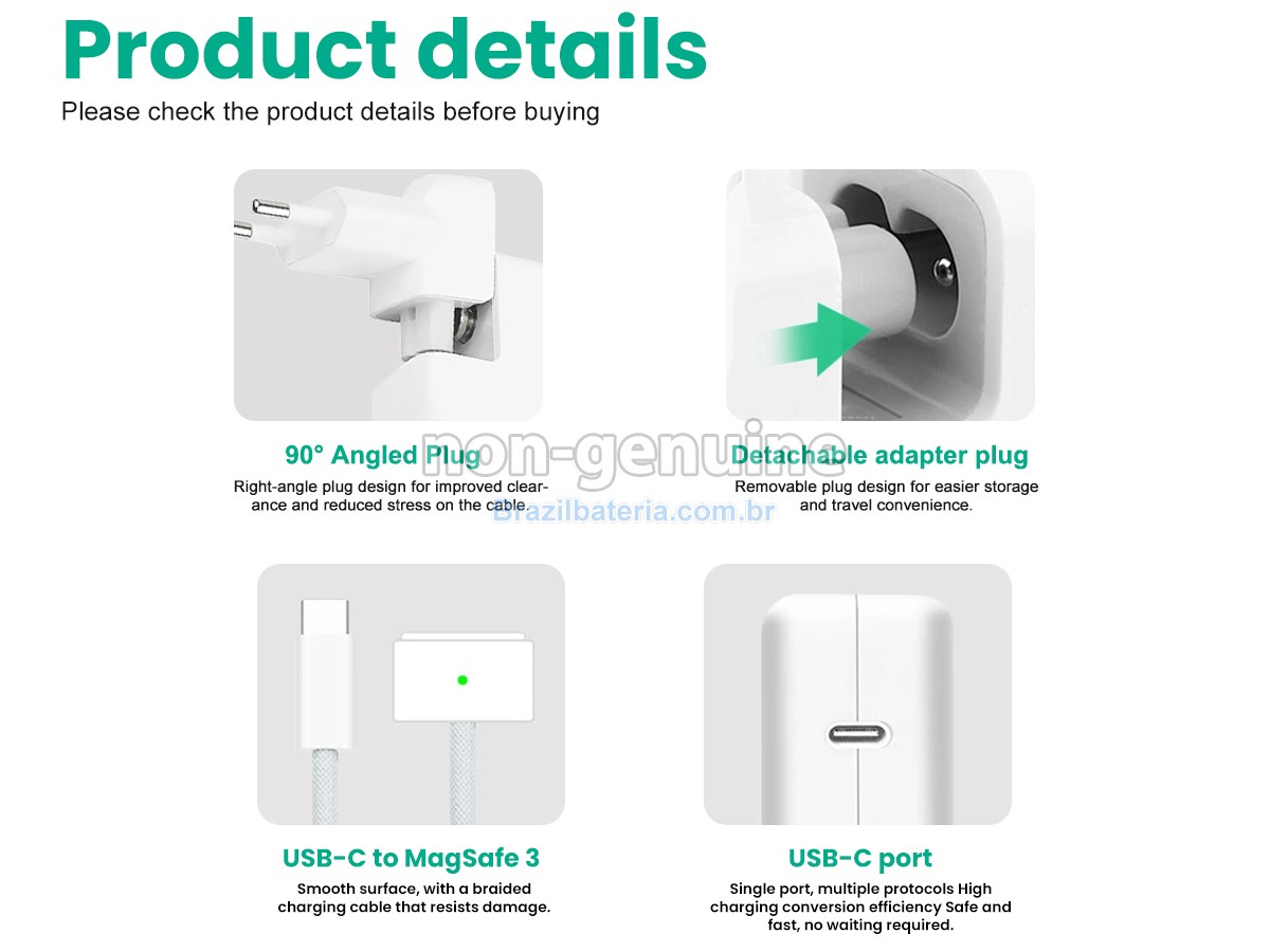 Adaptador de energia para Apple MC7V4LL/A