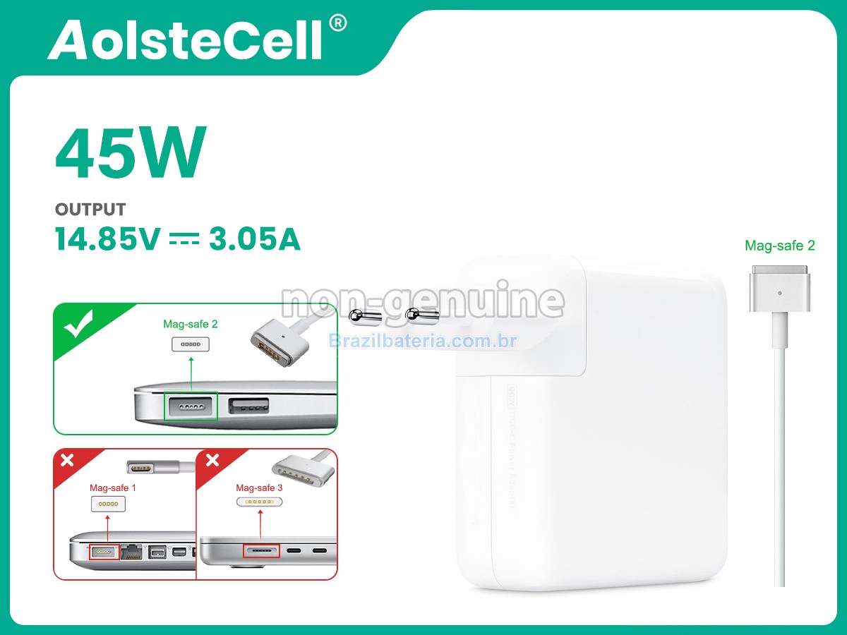 Adaptador de energia para Apple MD711