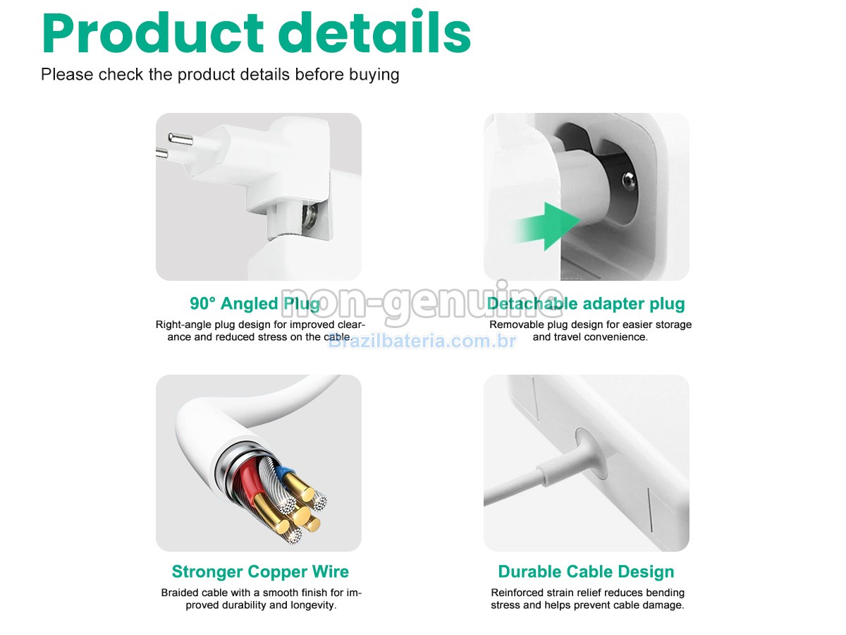 Adaptador de energia para Apple MD711