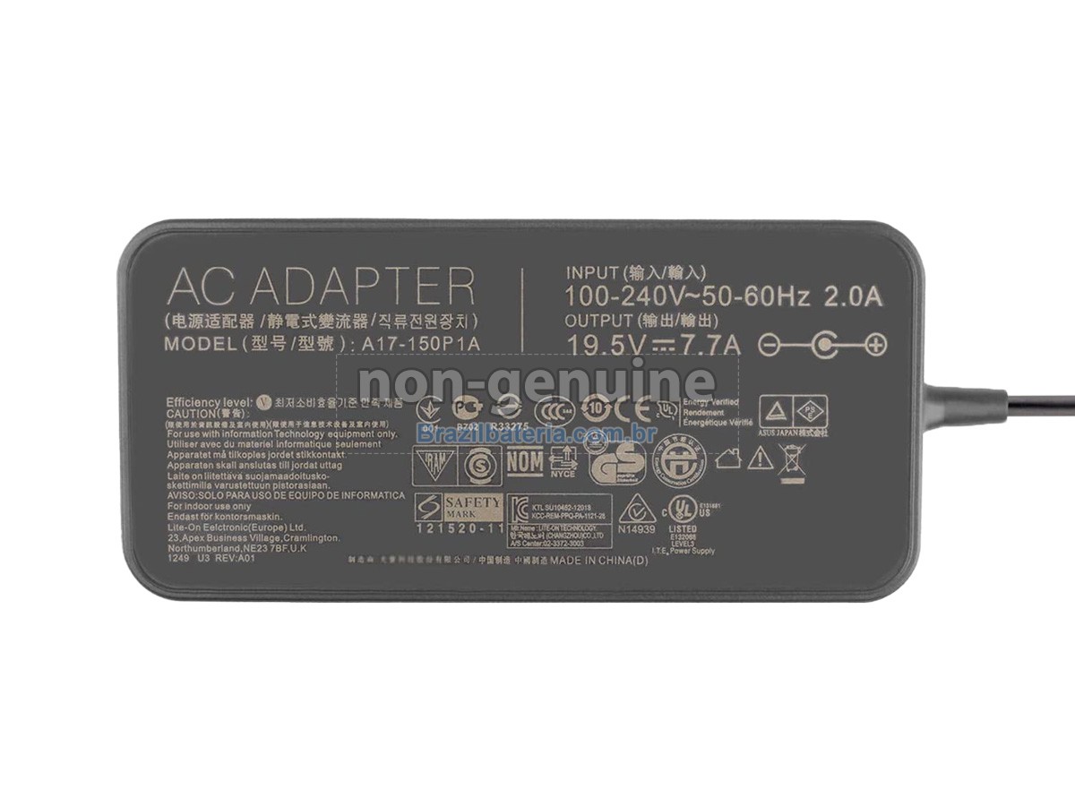 Adaptador de energia para Asus A17-150P1A
