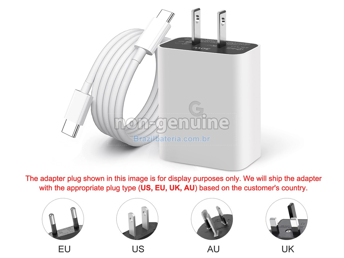Adaptador de energia para Google PIXEL 7 PRO