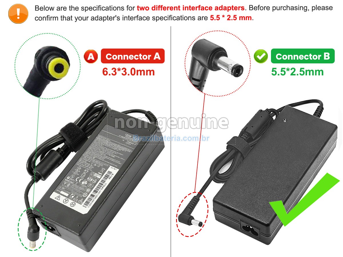Adaptador de energia para Lenovo ADP-120LHB