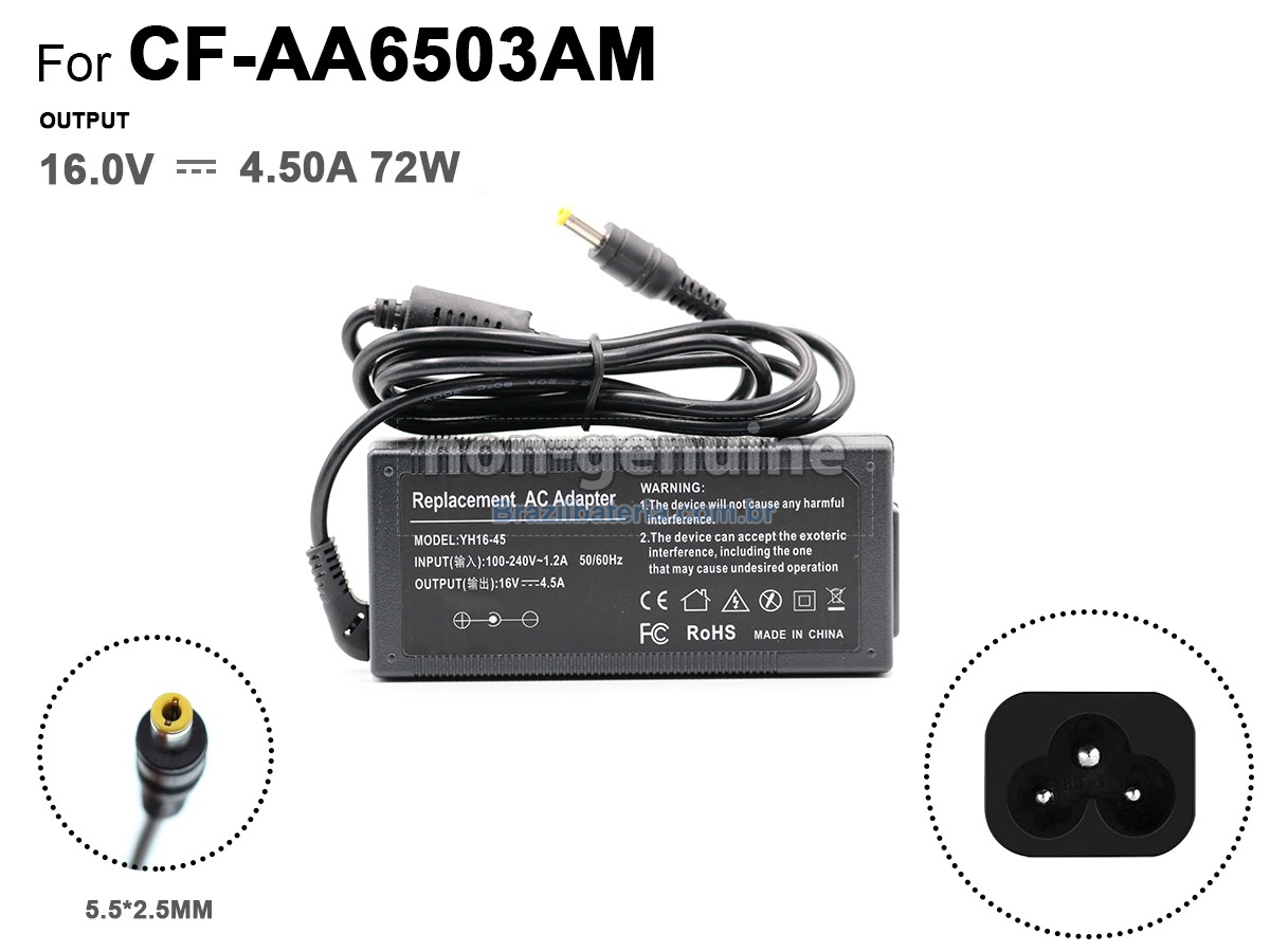 Adaptador de energia para Panasonic CF-AA6402A