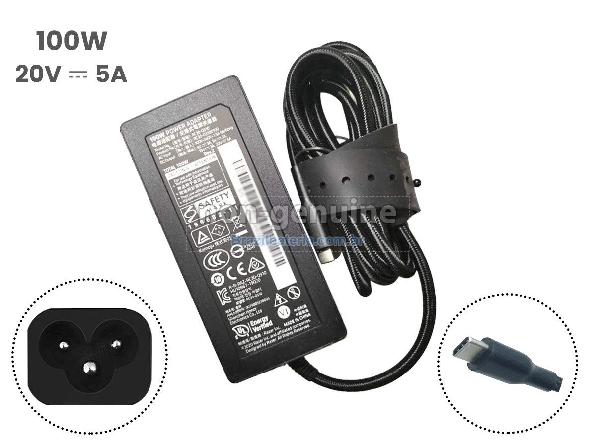 Adaptador de energia para Razer RC30-0310