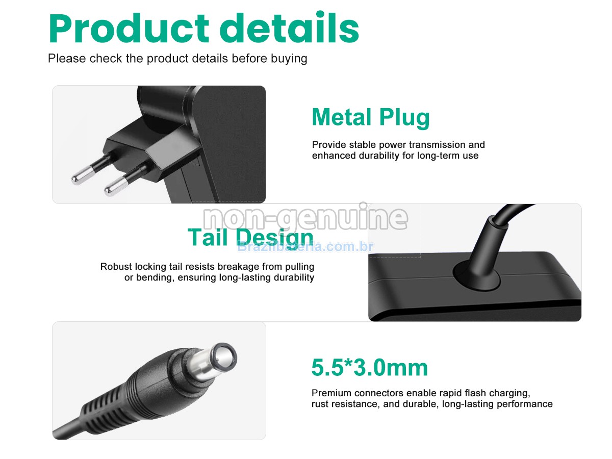 Adaptador de energia para Samsung 310-6499