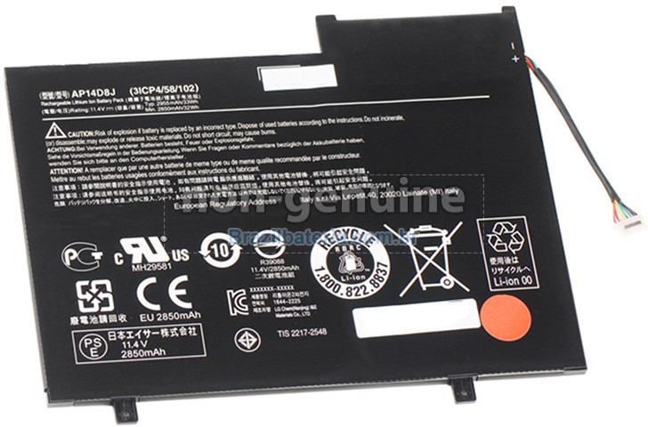 Bateria para Acer SWITCH Pro 11 SW5-171P-82B3 Bateria para Acer SWITCH Pro 11 SW5-171P-82B3