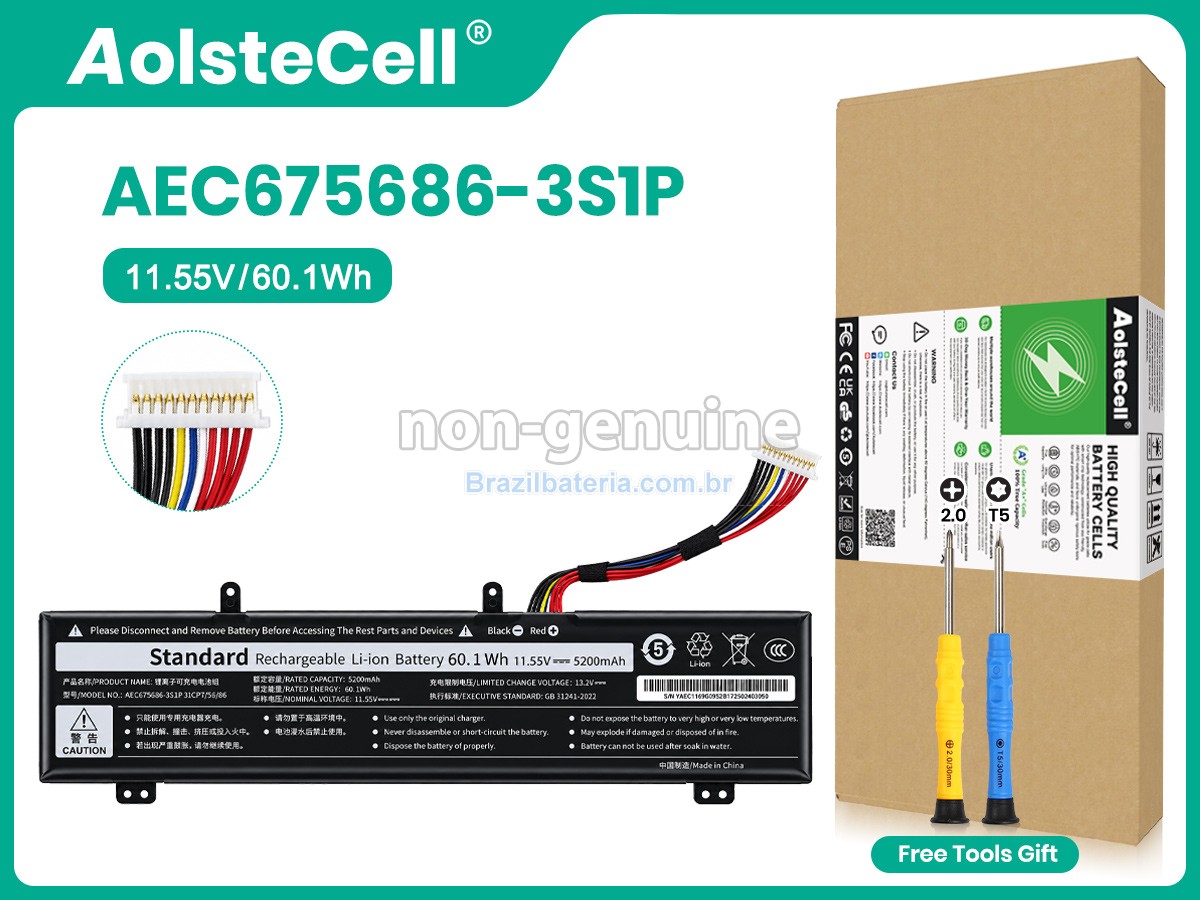 Bateria para Acer AEC675686-3S1P