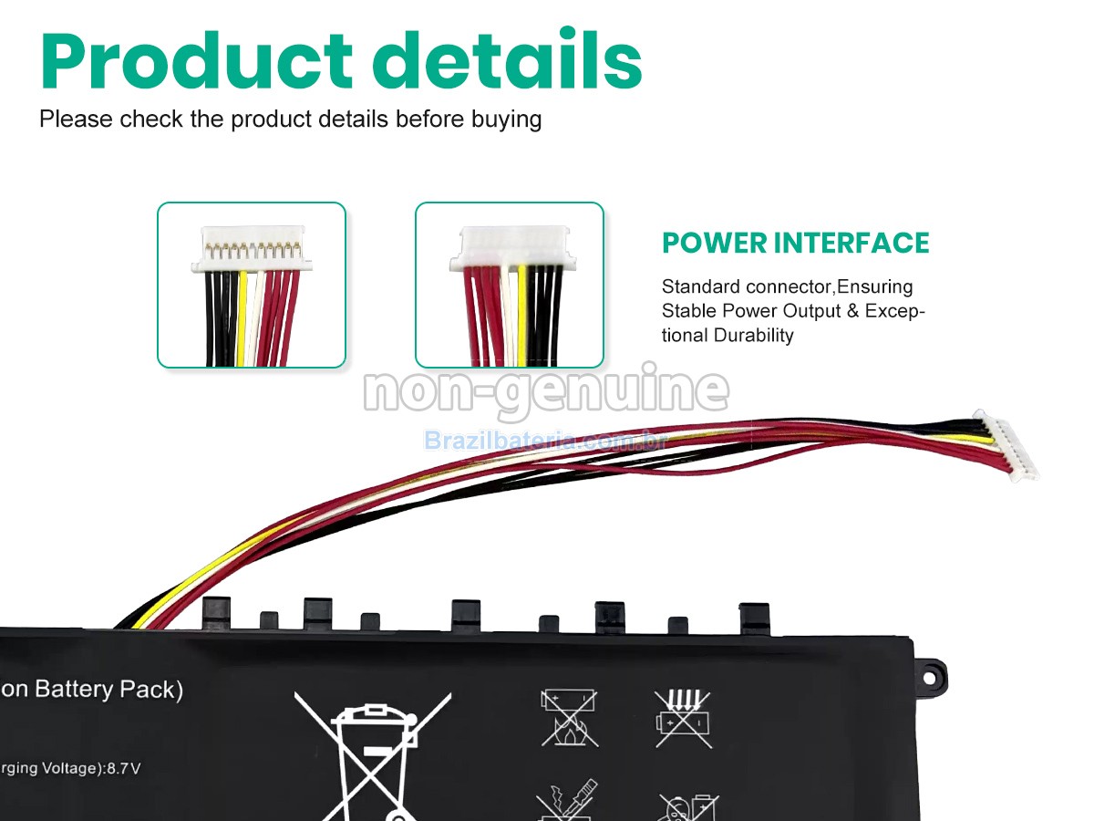 Bateria para Gateway U3576127PV-2S1P