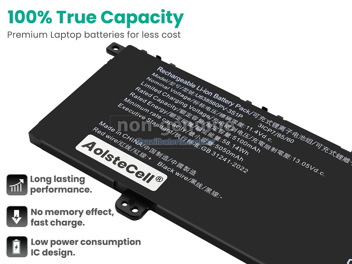 Bateria para Acer Aspire LITE 16 AL16-51P