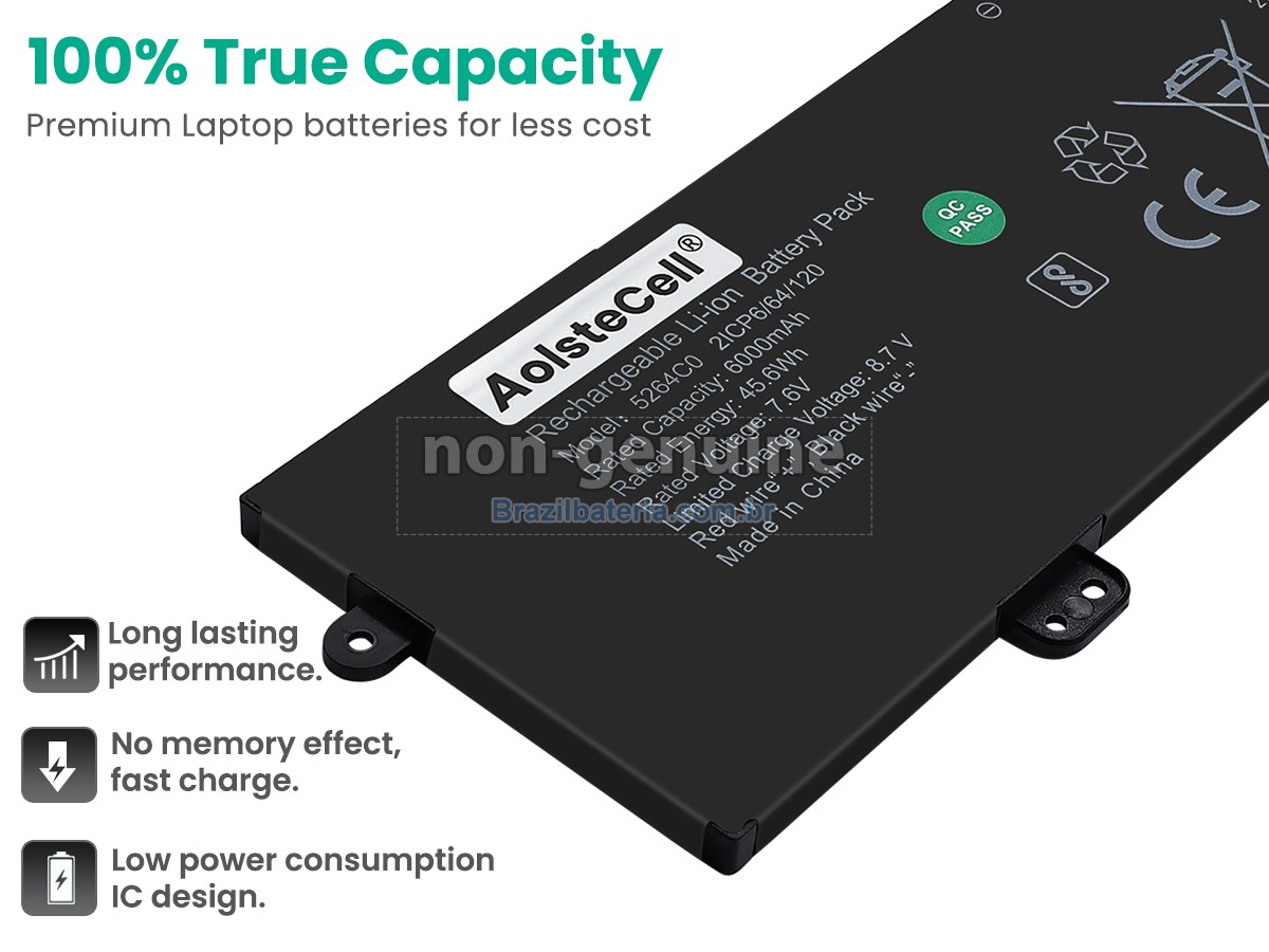 Bateria para AolsteCell 5264C0