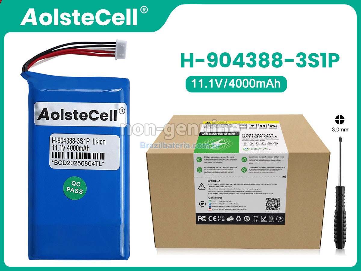 Bateria para AolsteCell H-904388-3S1P