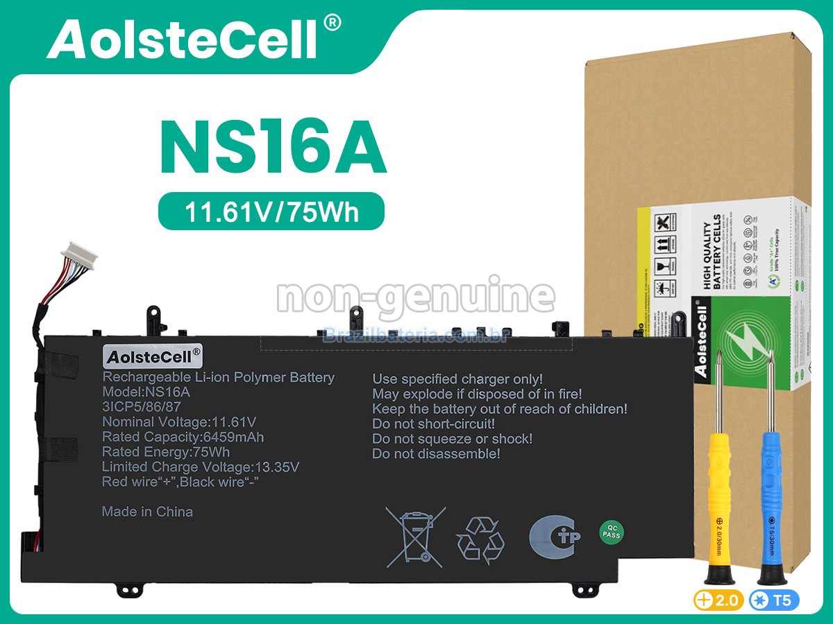 Bateria para AolsteCell NS16A