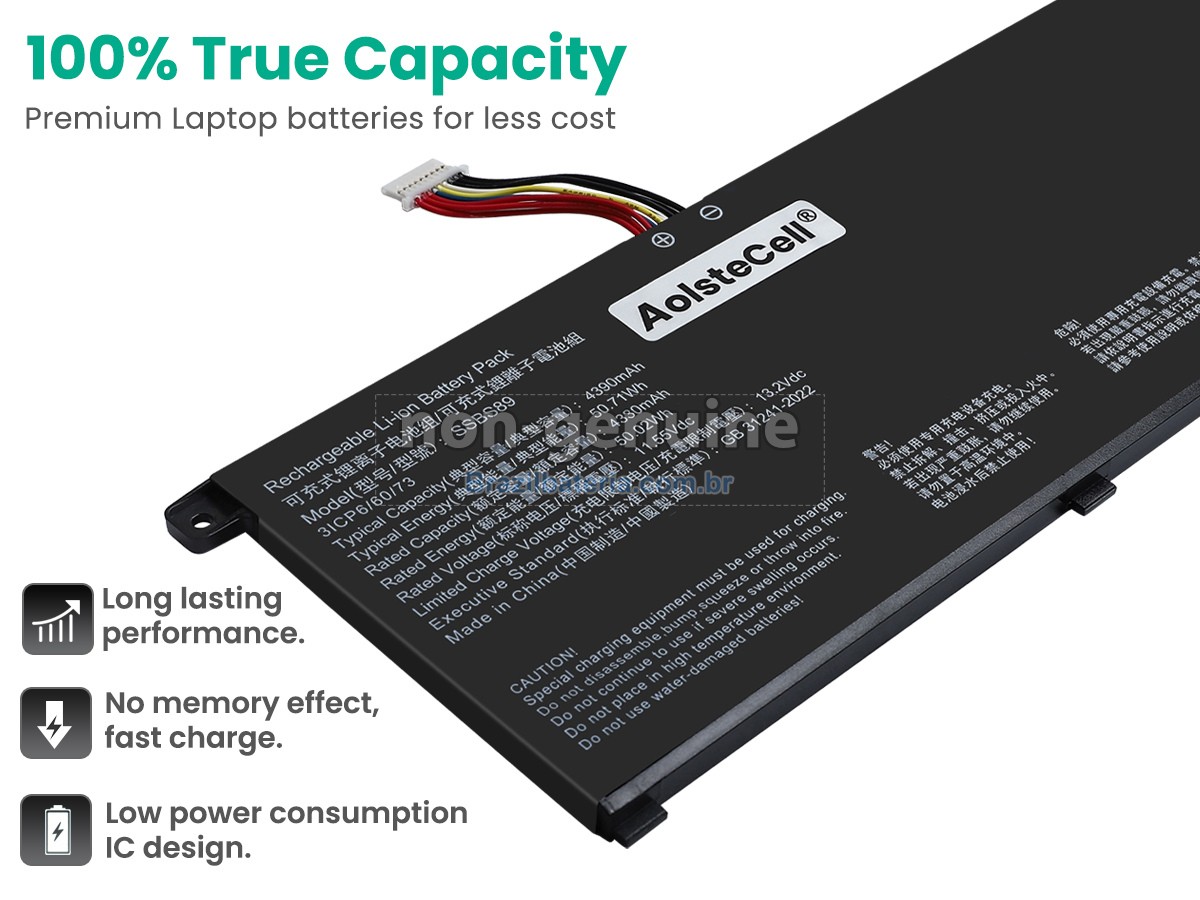 Bateria para AolsteCell SSBS89