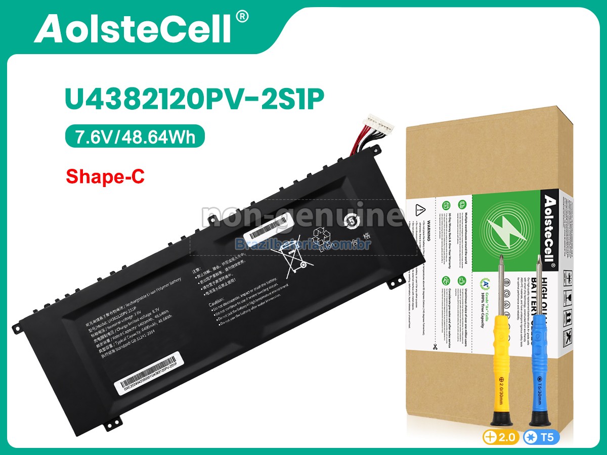 Bateria para AolsteCell U4382120PV-2S1P