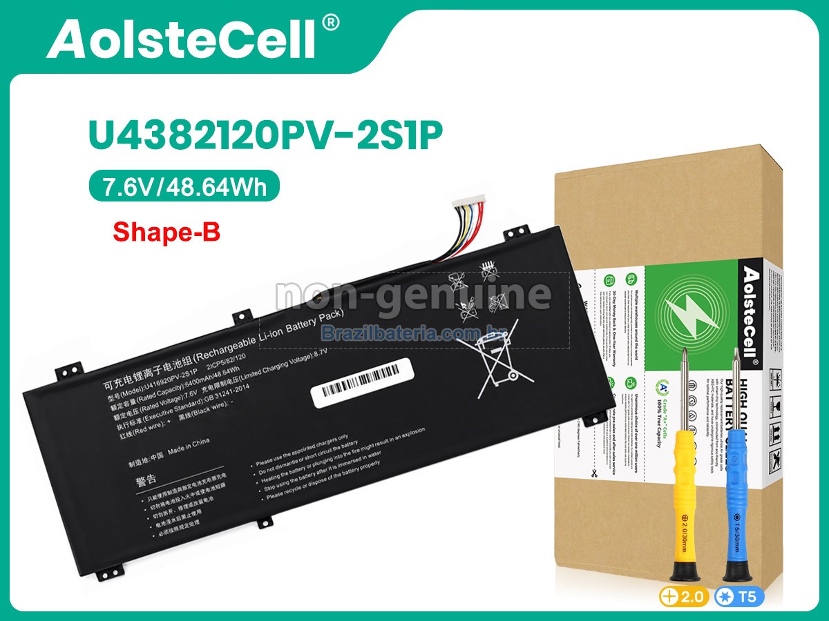 Bateria para AolsteCell U4382120PV-2S1P