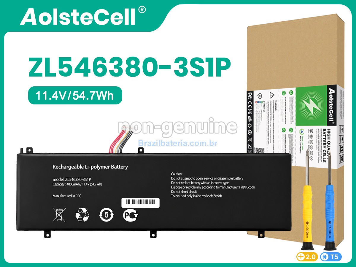 Bateria para AolsteCell ZL546380-3S1P