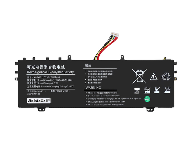 bateria AolsteCell UTL-5176127-2S 