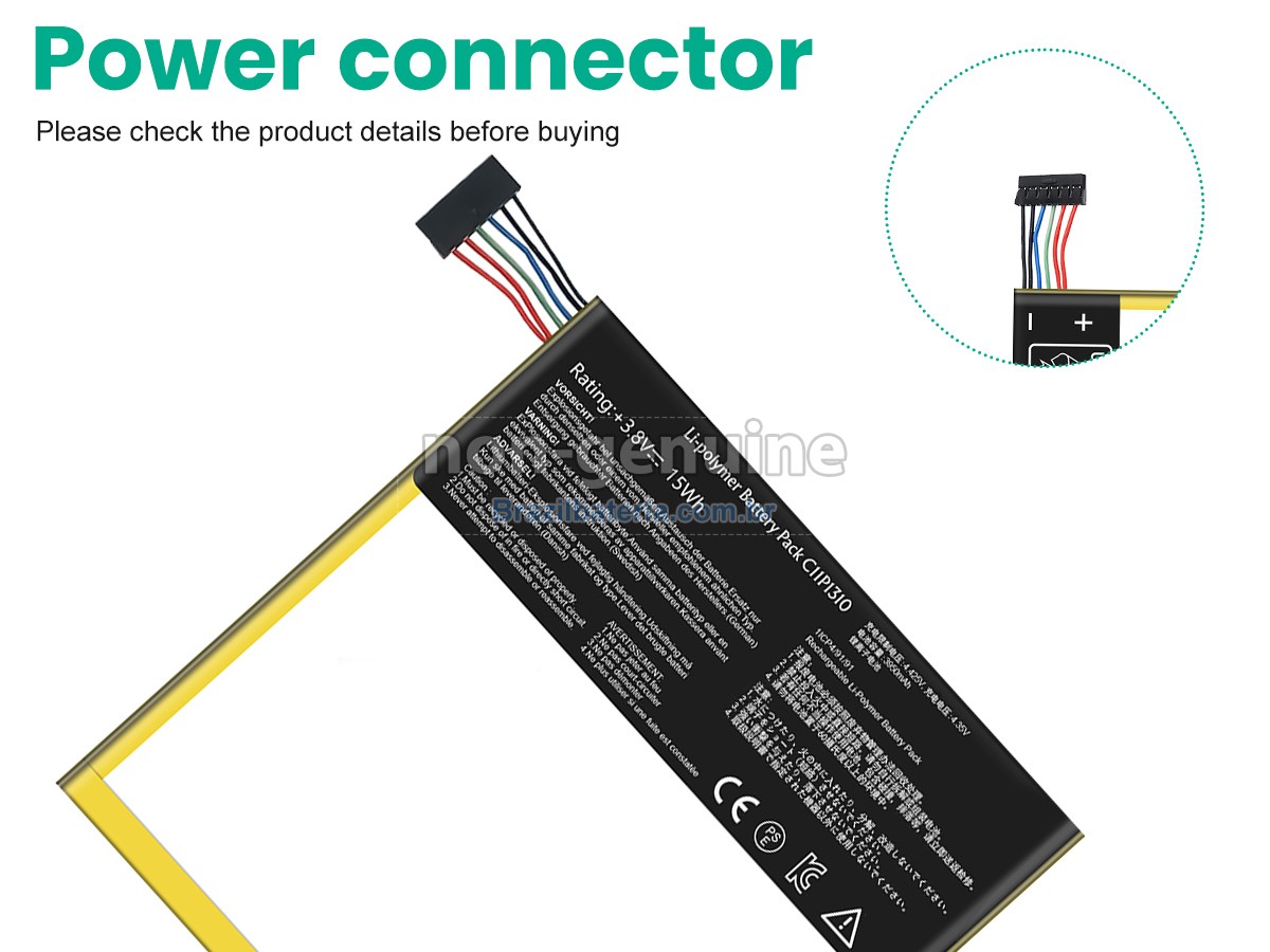 Bateria para Asus K00E