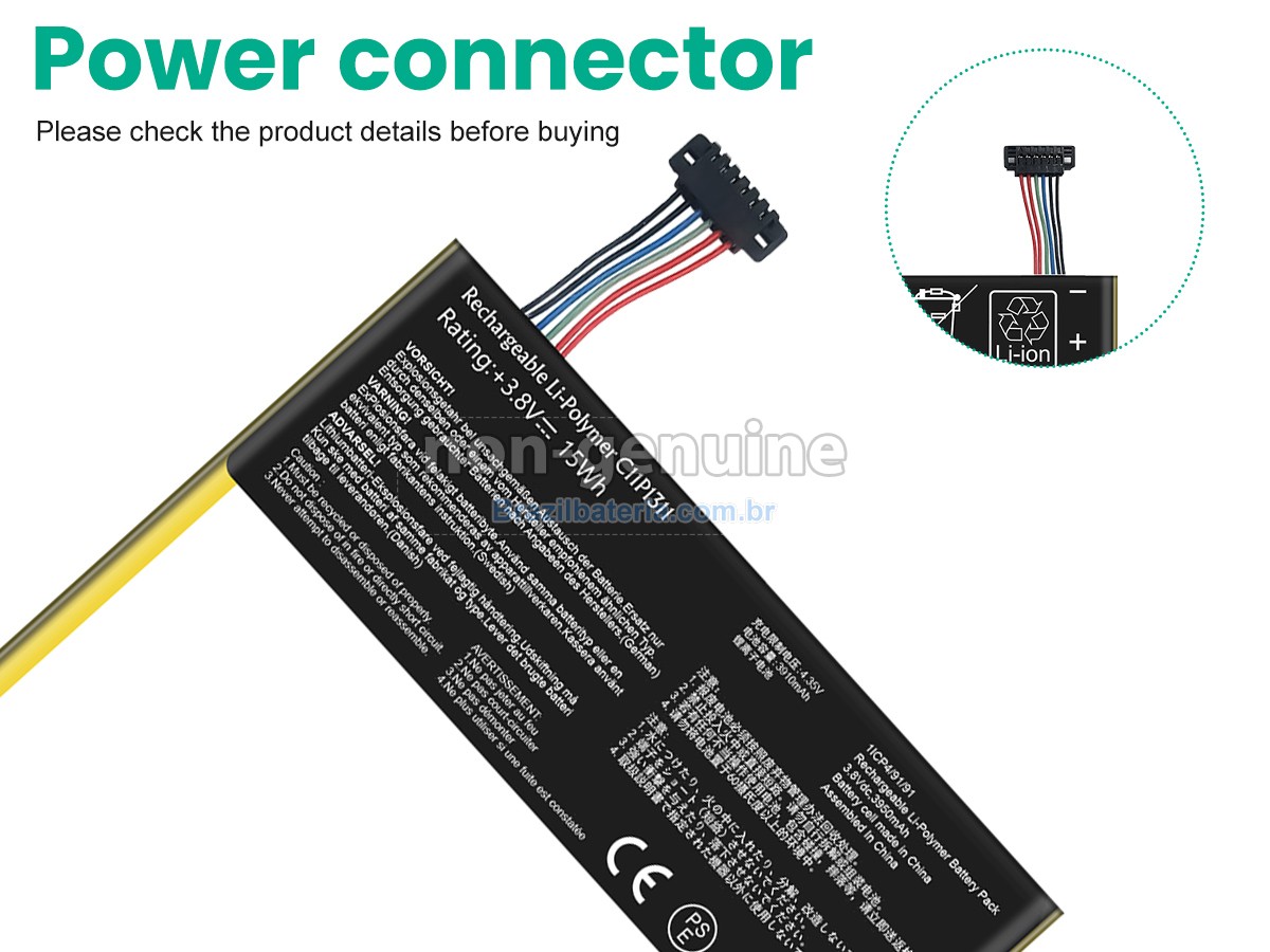 Bateria para Asus ME715