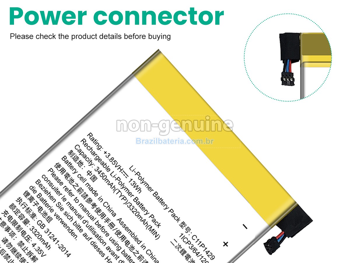 Bateria para Asus C11P1425