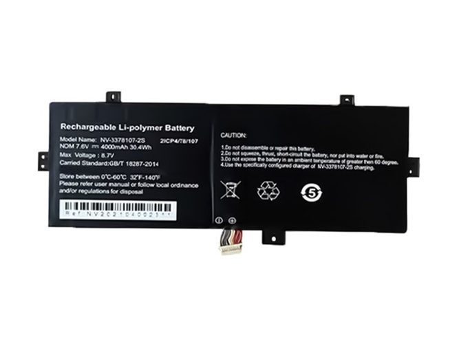 bateria AXIOO NV-3378107-2S 