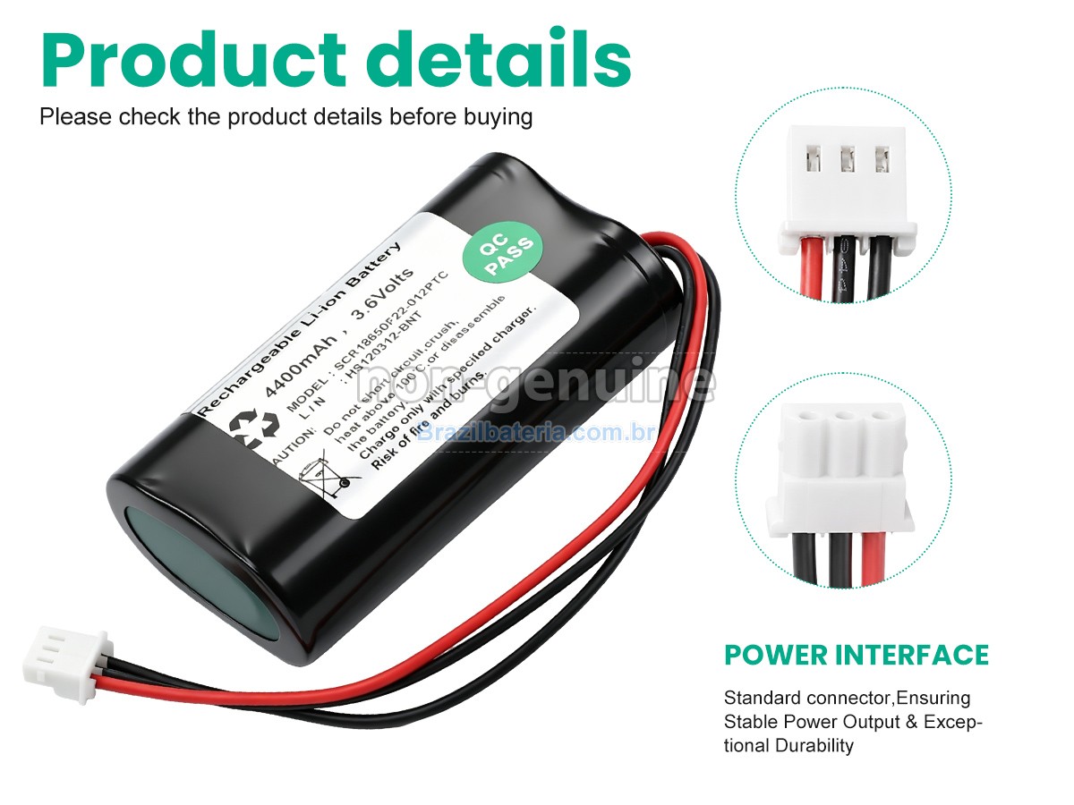 Bateria para Bionet OXIMETE OXY9 WAVE