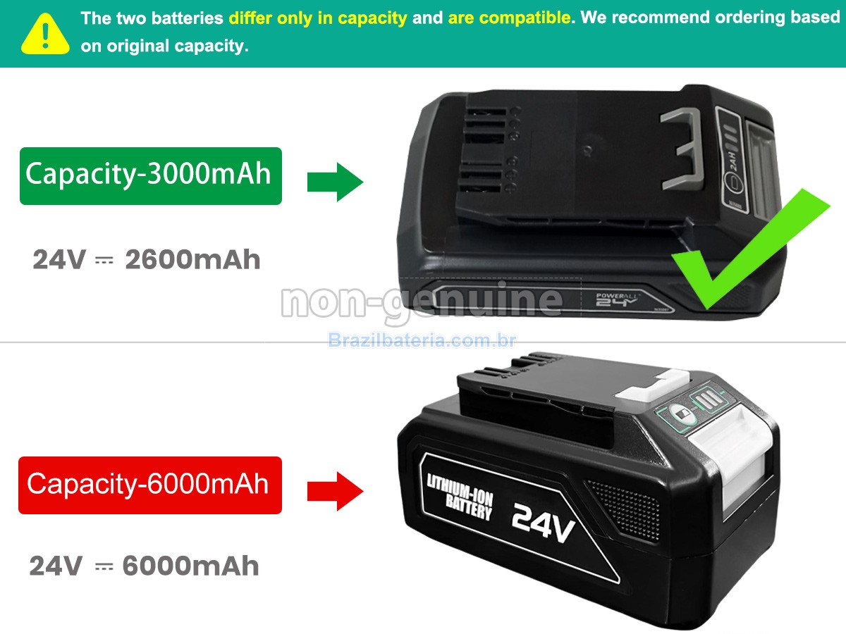 Bateria para Bissell CLEANVIEW XR STICK VACUUM