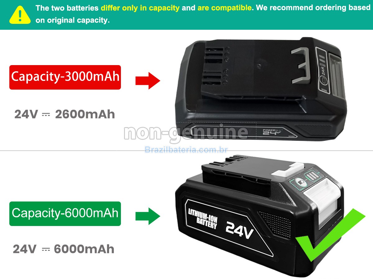 Bateria para Bissell CLEANVIEW XR STICK VACUUM