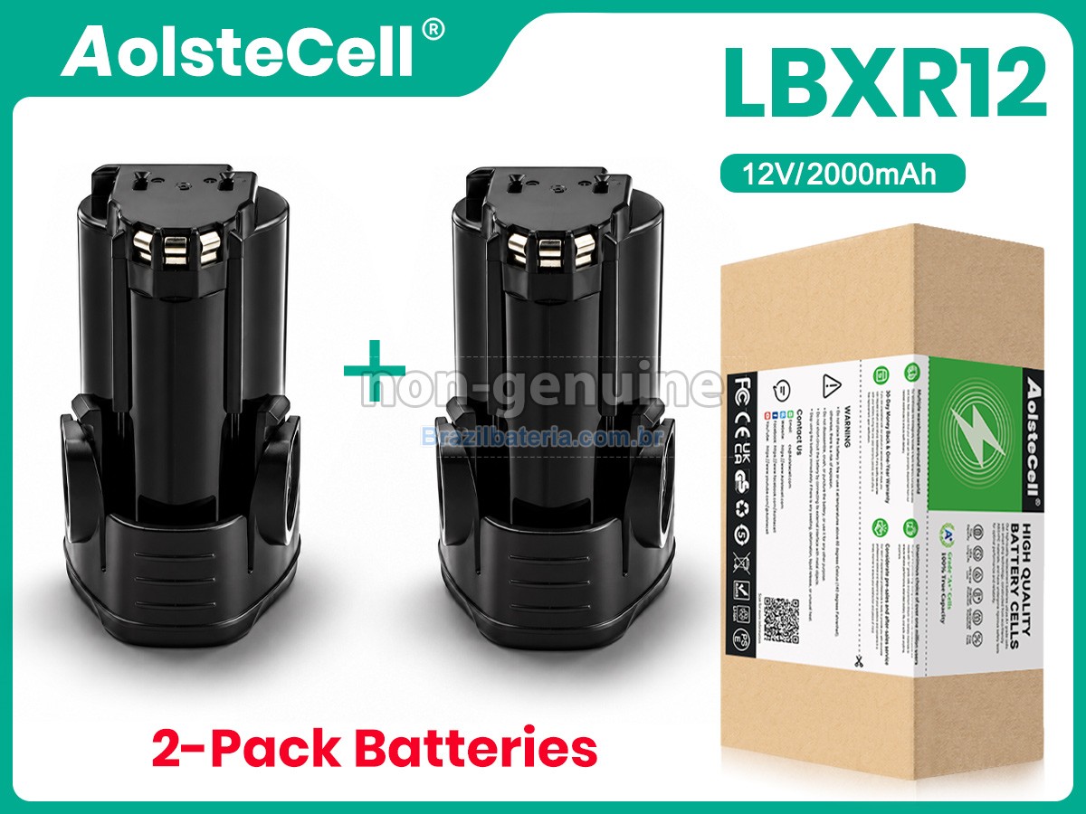 Bateria para Black Decker LBX12