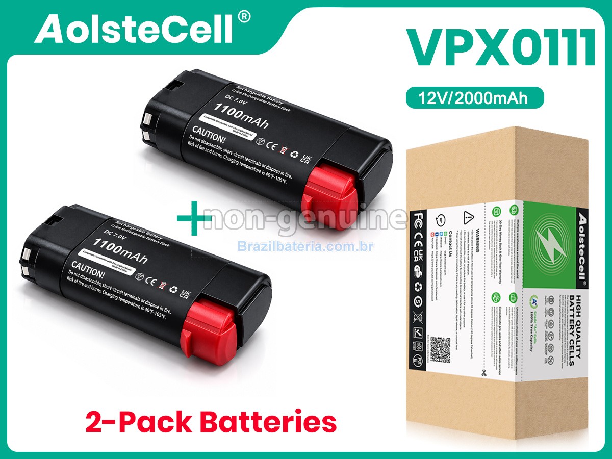 Bateria para Black Decker VPX1201