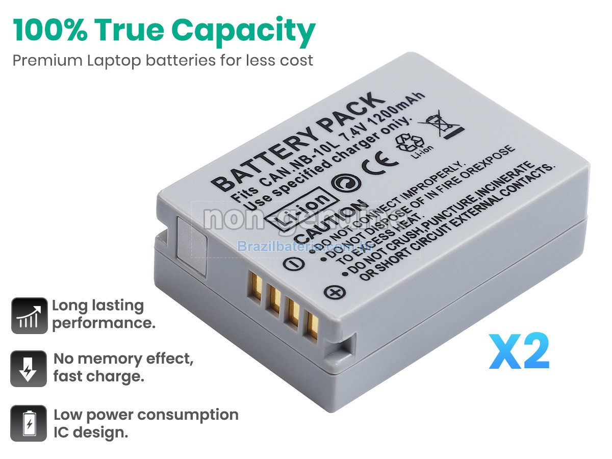 Bateria para Canon POWERSHOT G1X