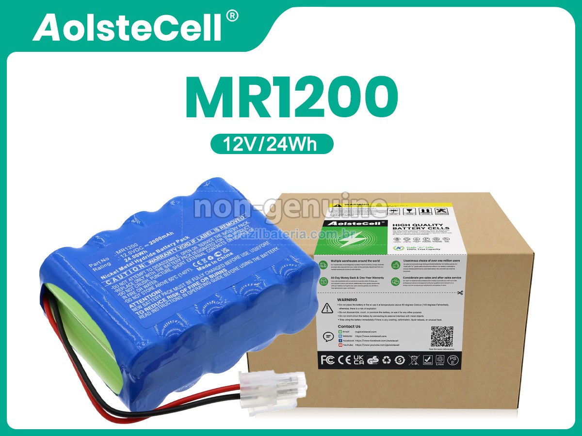 Bateria para Cardioline MR200S