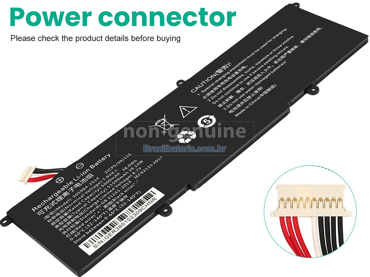 Bateria para CHUWI 5059B4-2S-1