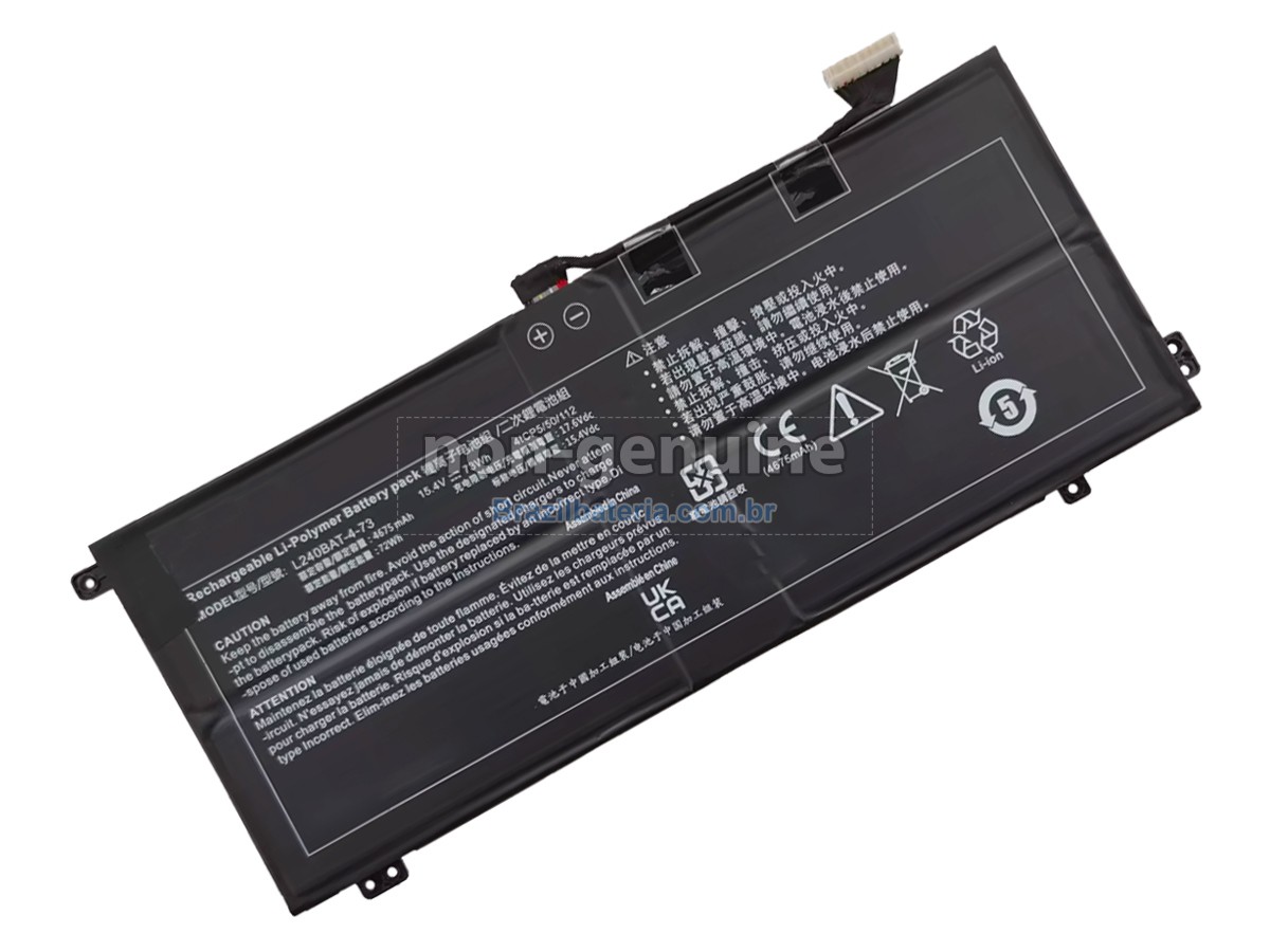 Bateria para Clevo 6-87-L240S-74B00