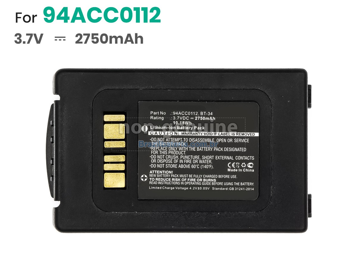 Bateria para Datalogic BT-34