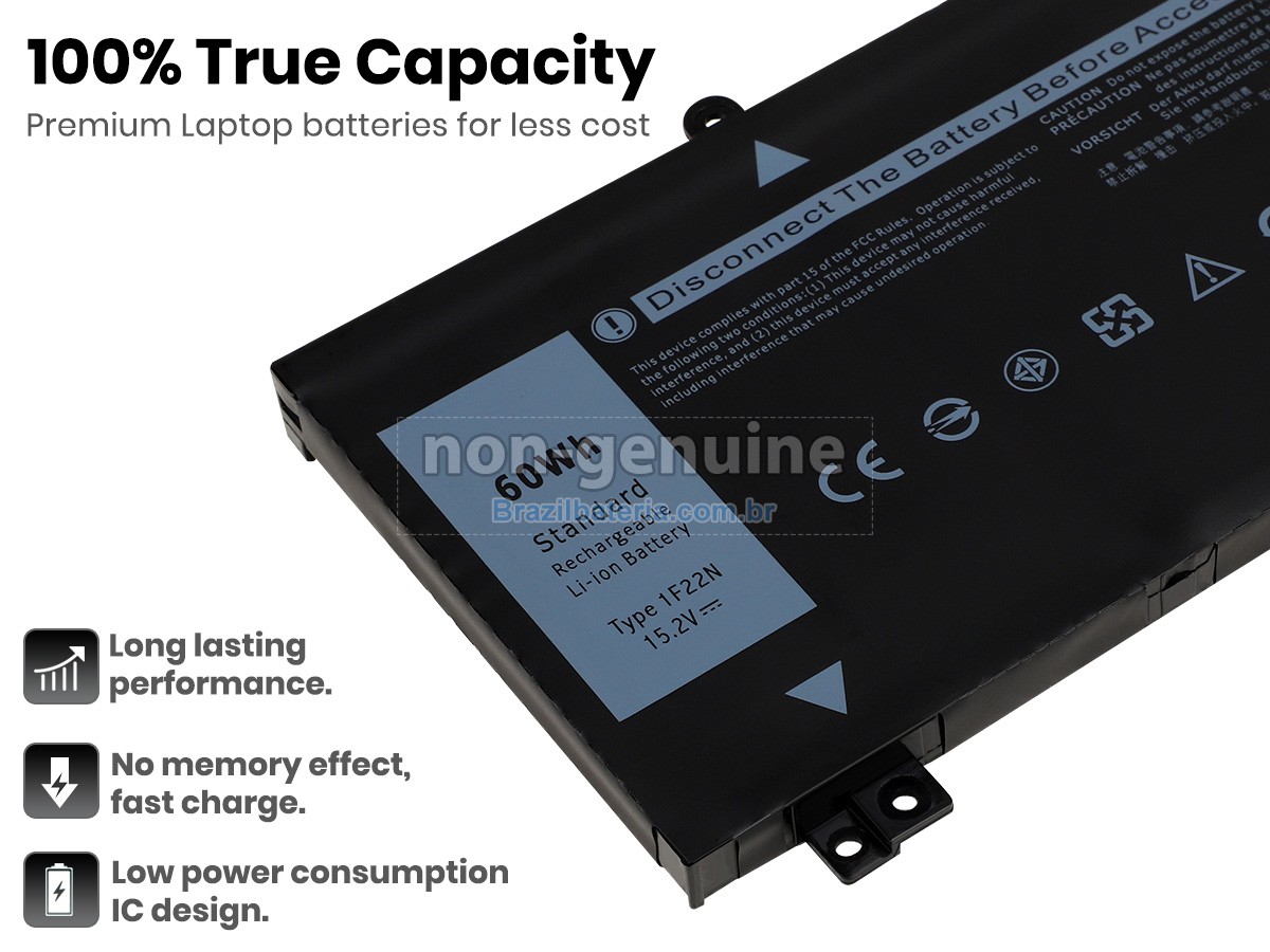 Bateria para Dell 1F22N