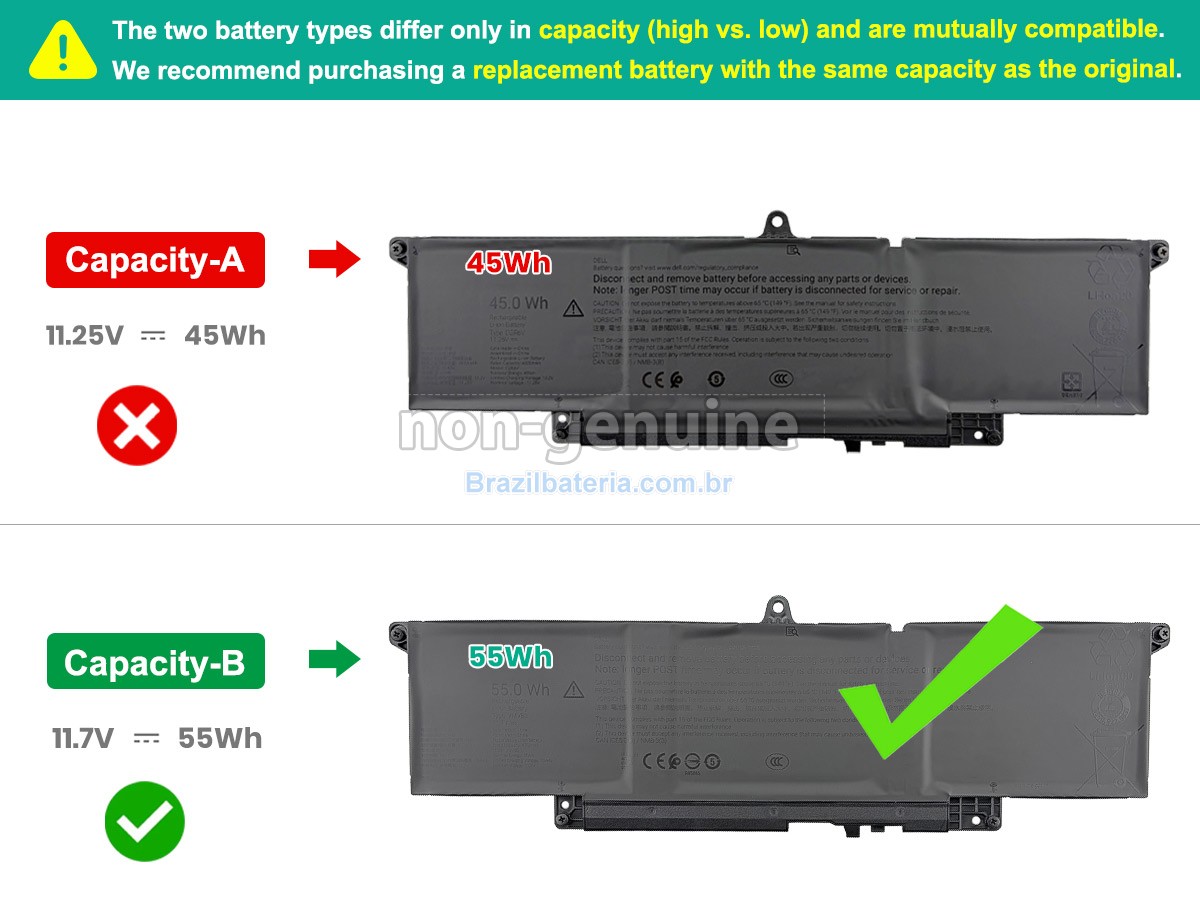 Bateria para Dell 2CVPR