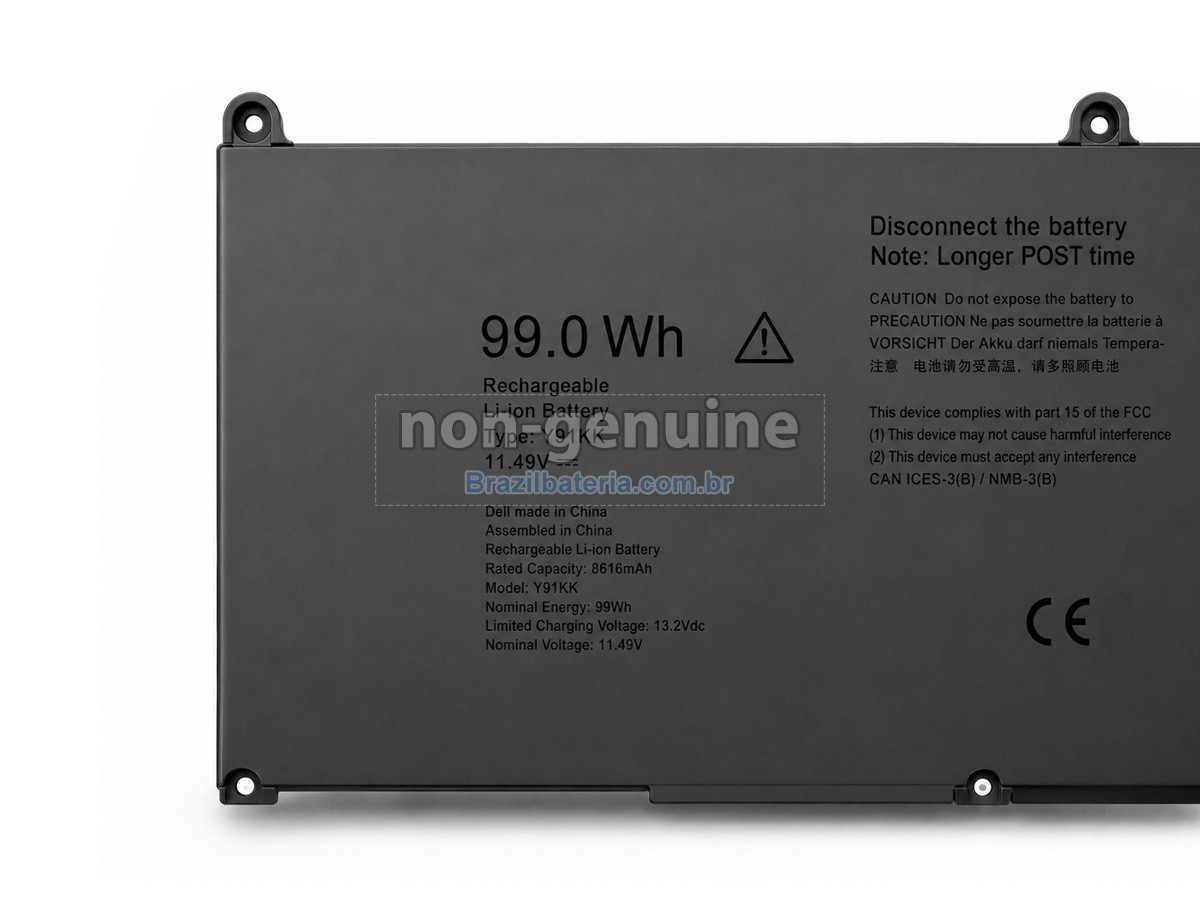 Bateria para Dell Y91KK