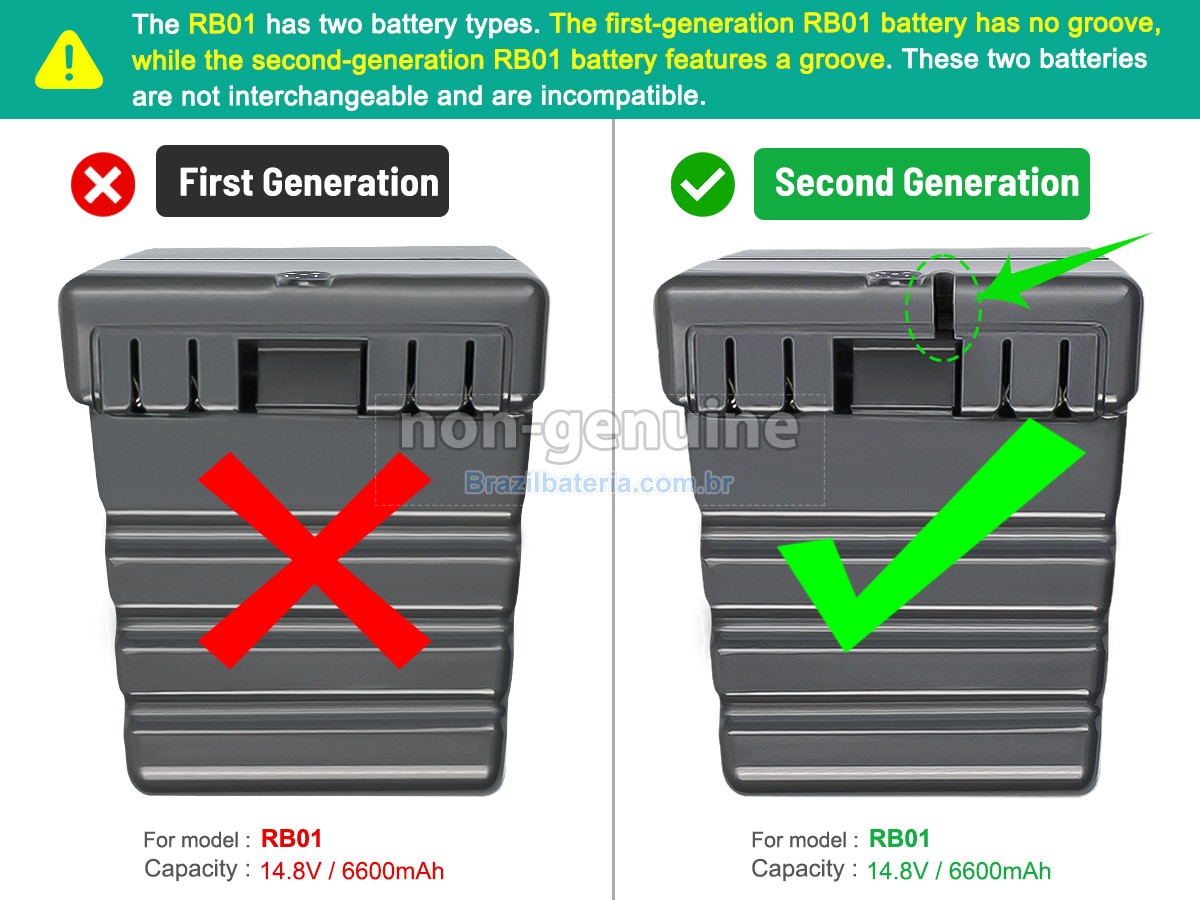 Bateria para Dyson 360EYE