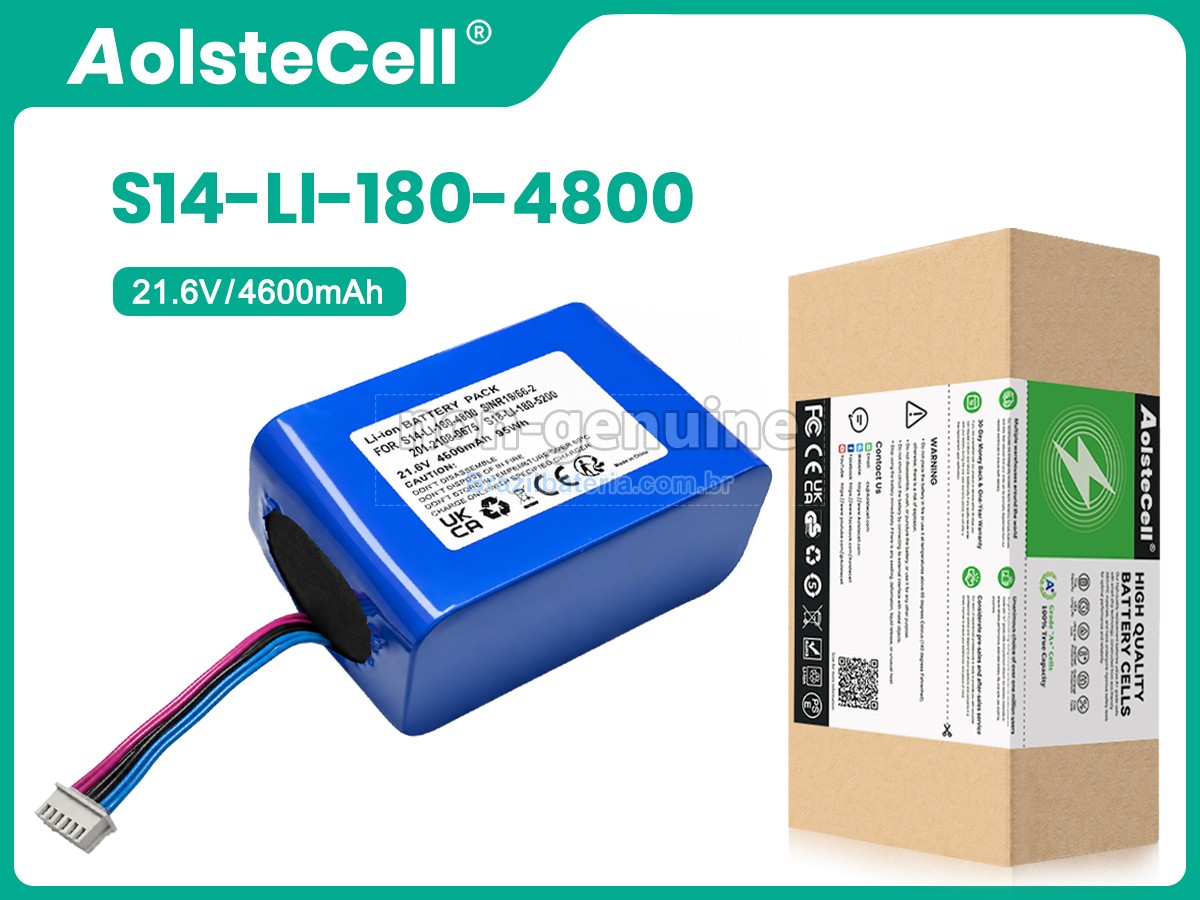 Bateria para Ecovacs S14-LI-180-4800