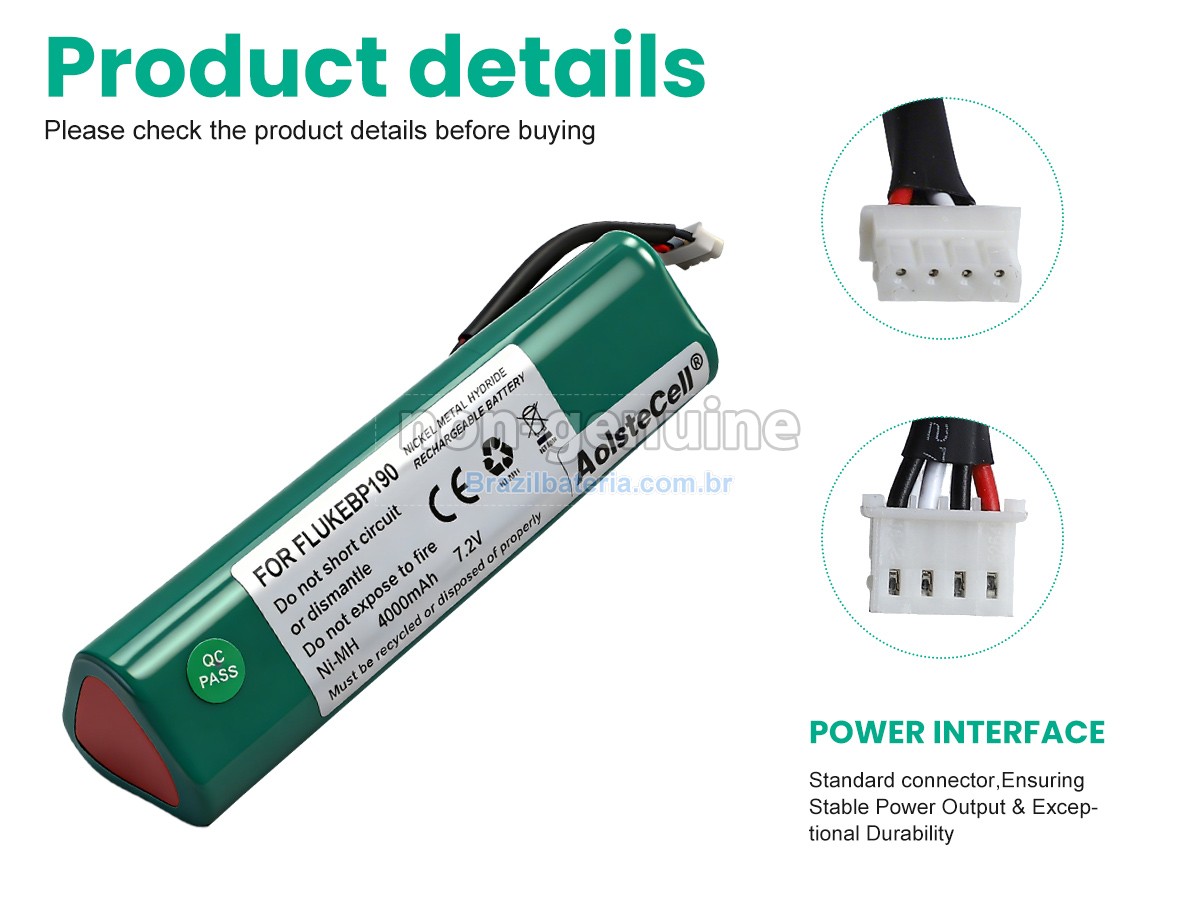 Bateria para FLUKE 196
