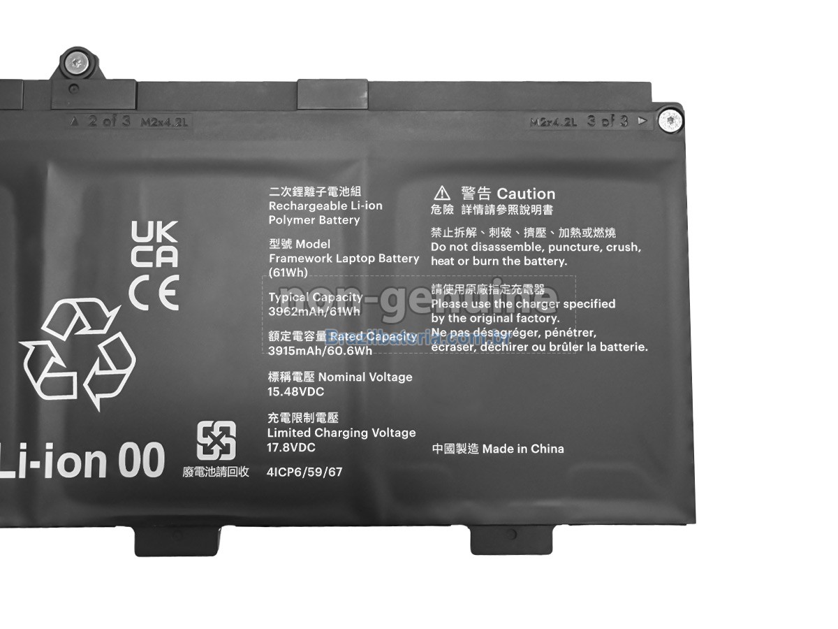 Bateria para Framework LAPTOP 13