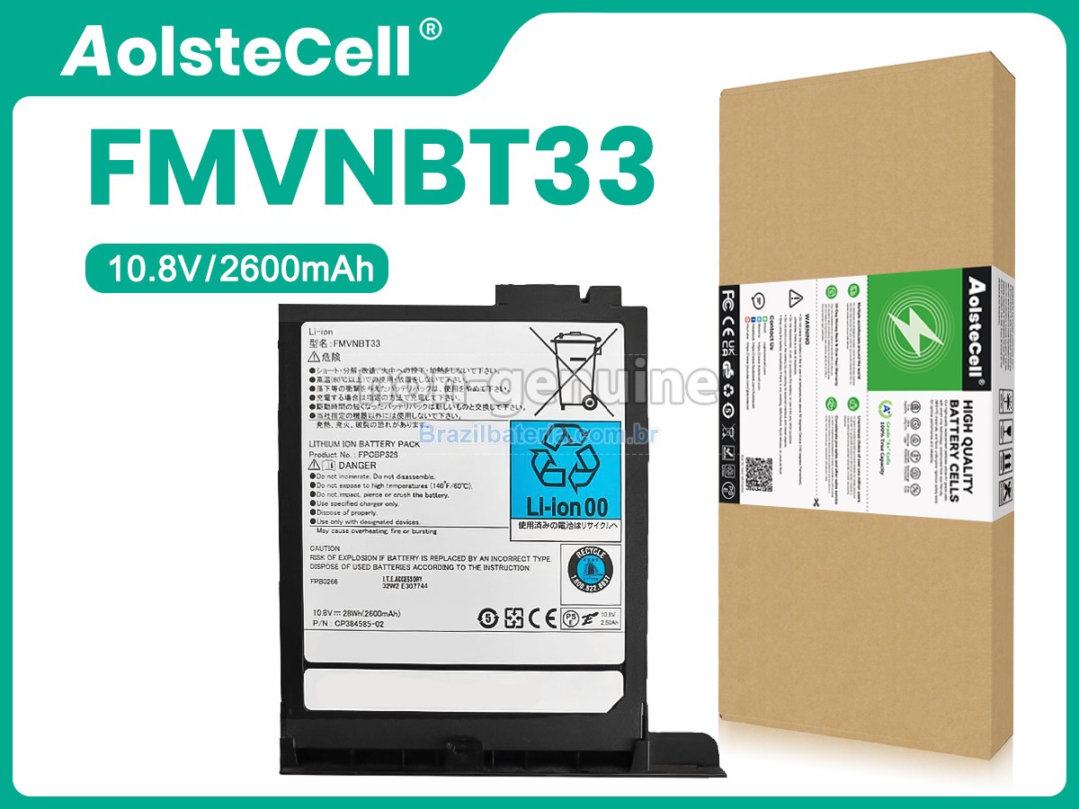 Bateria para Fujitsu FMVNBT33