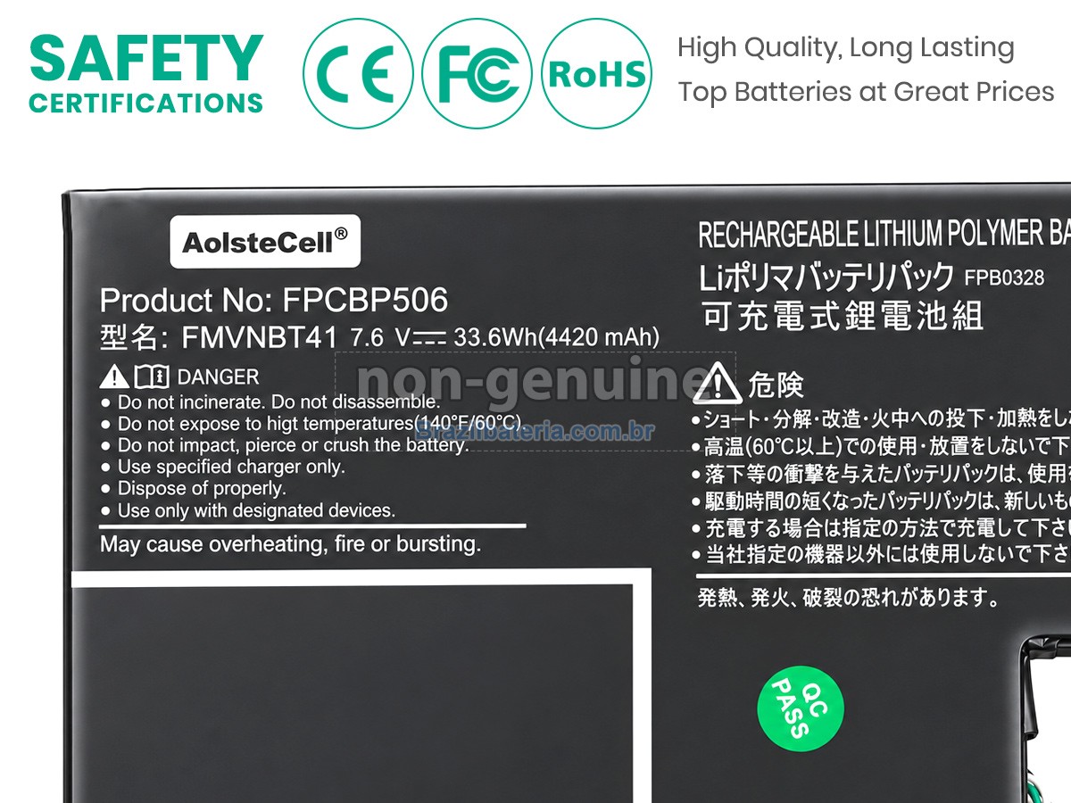 Bateria para Fujitsu FPB0366