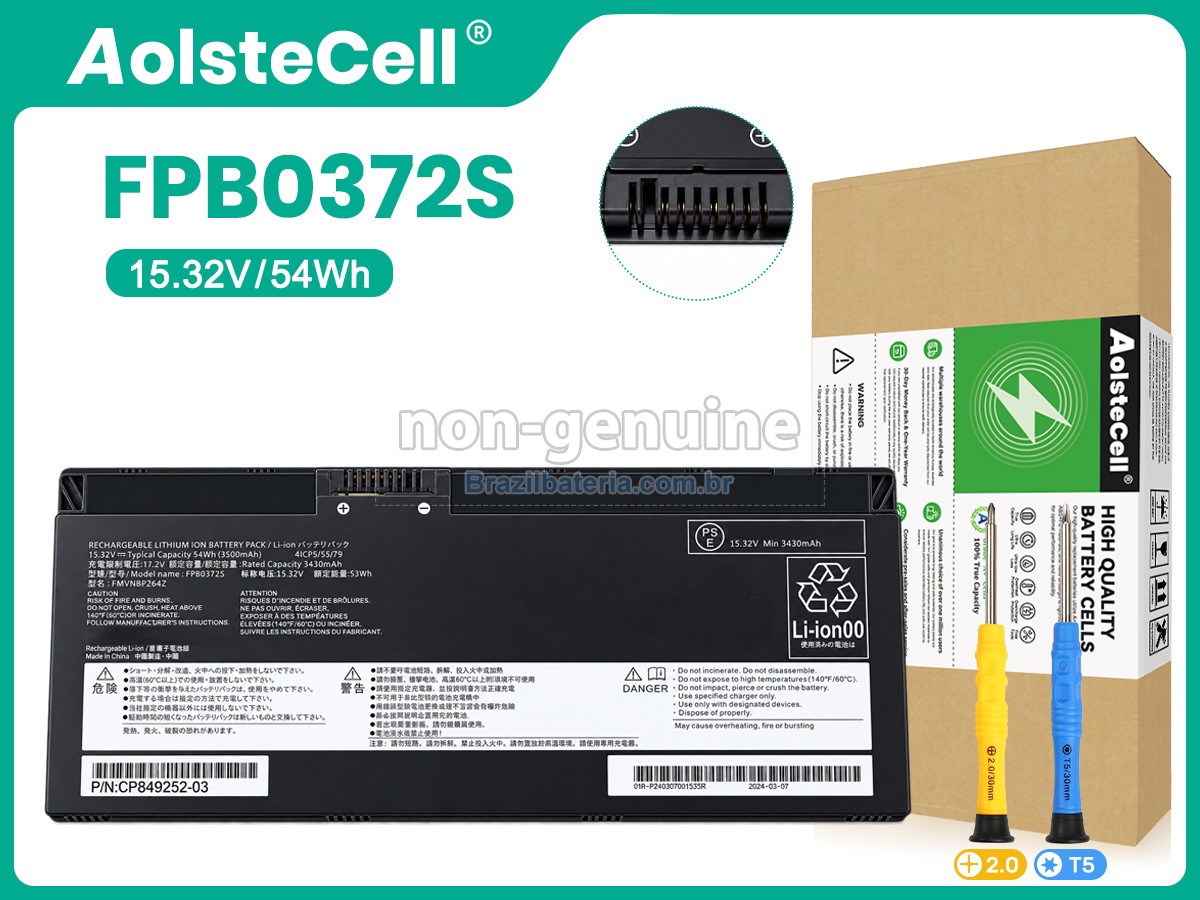 Bateria para Fujitsu FMVNBPXXX