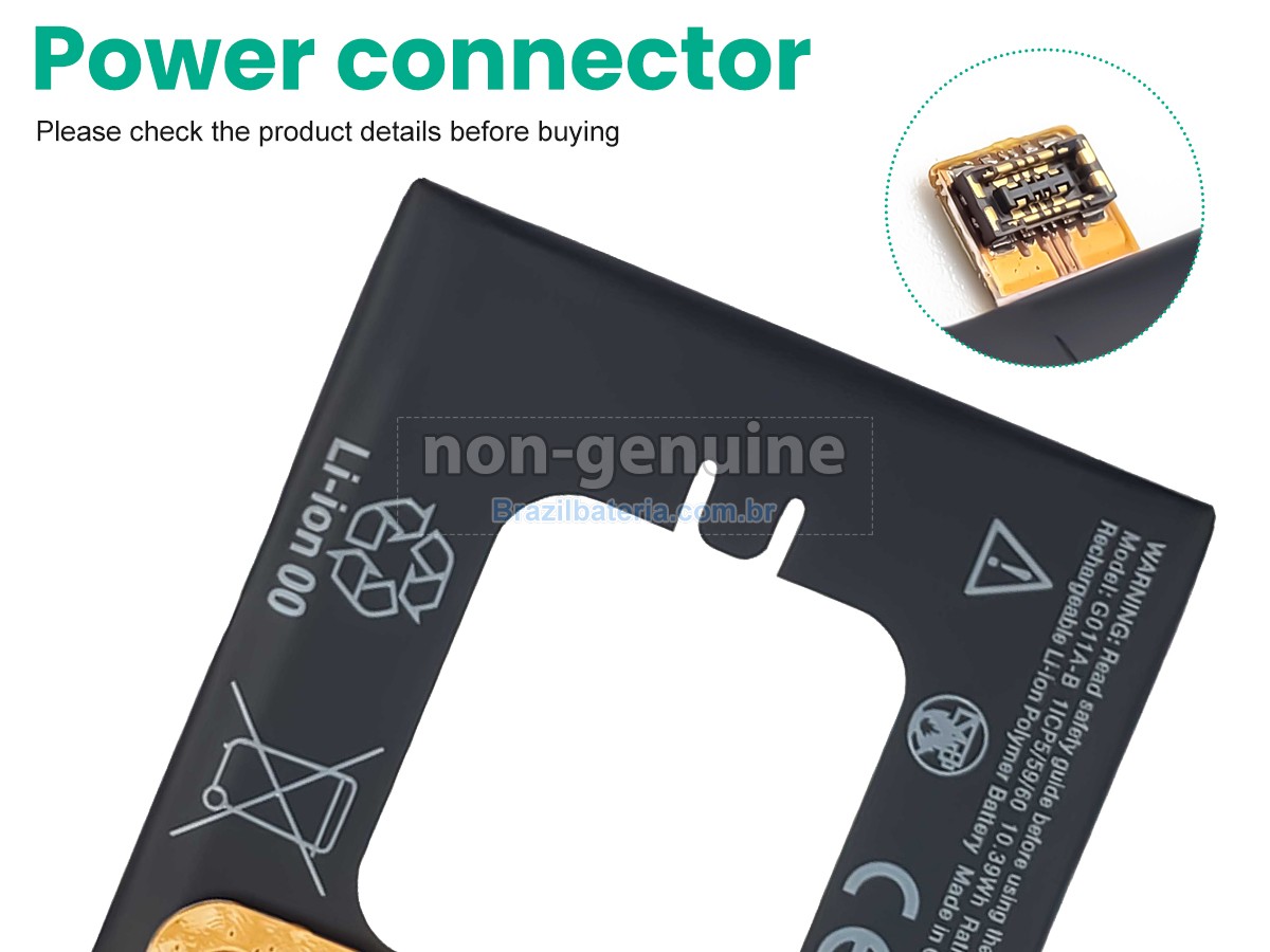 Bateria para Google BG2W