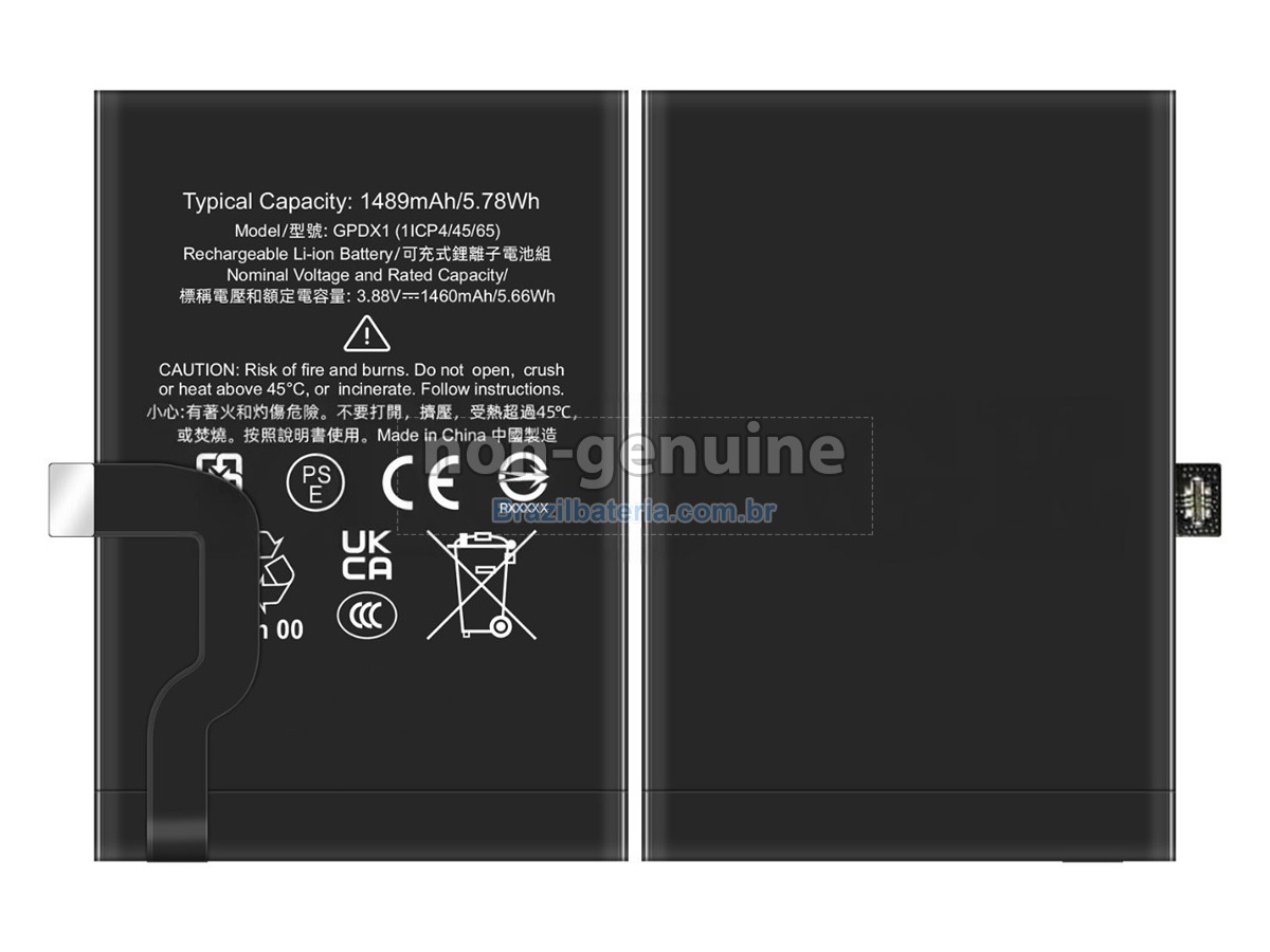 Bateria para Google PIXEL FOLD