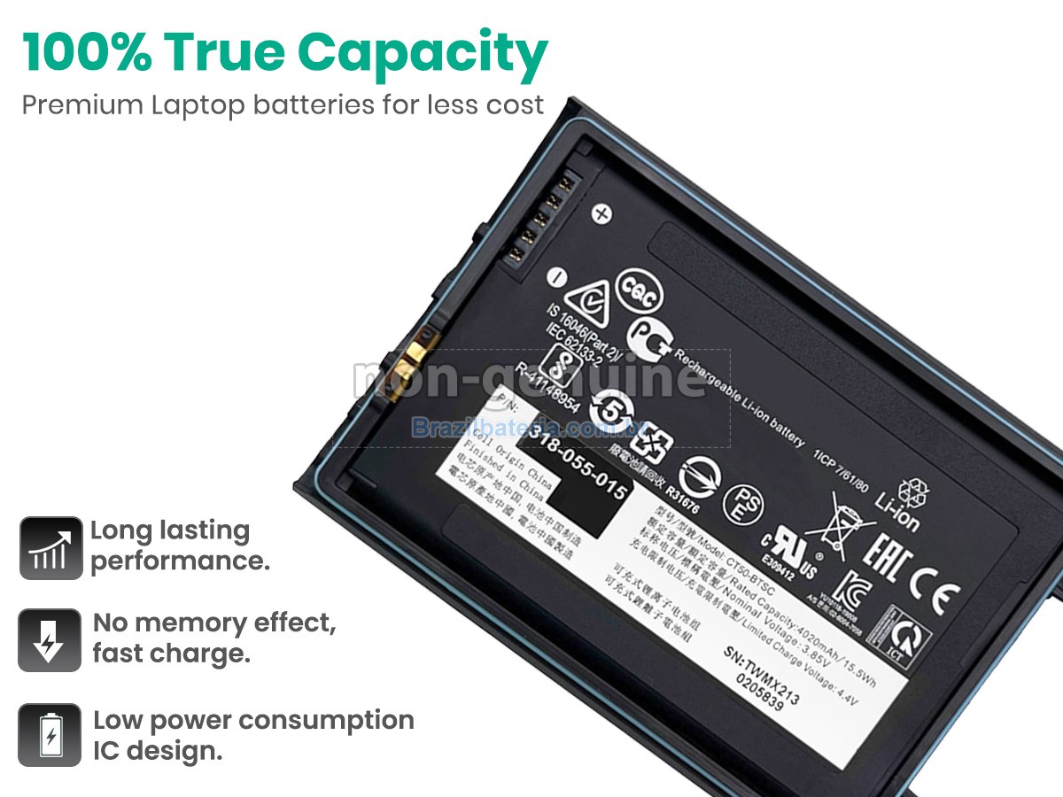 Bateria para Honeywell CT60