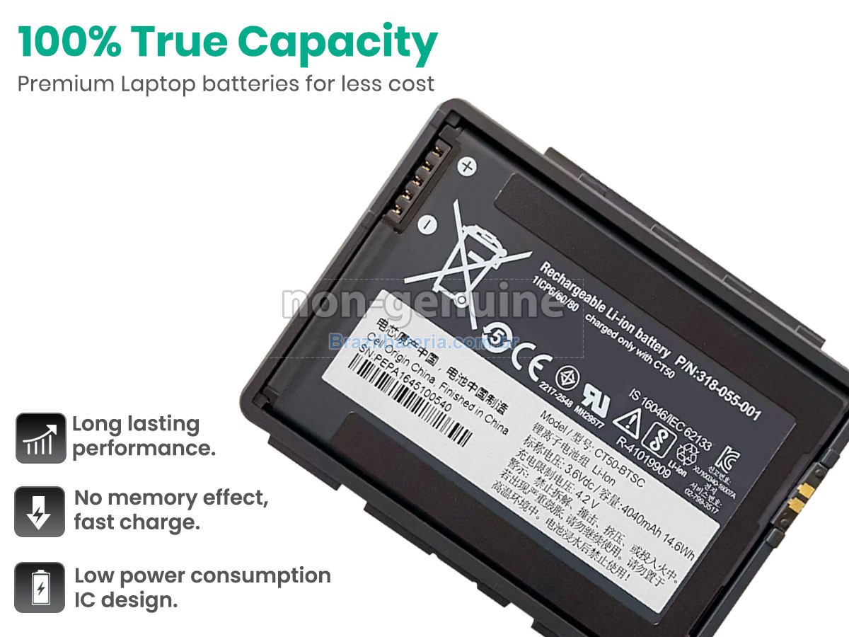 Bateria para Honeywell CT60