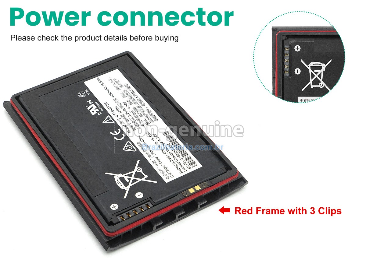 Bateria para Honeywell CT60